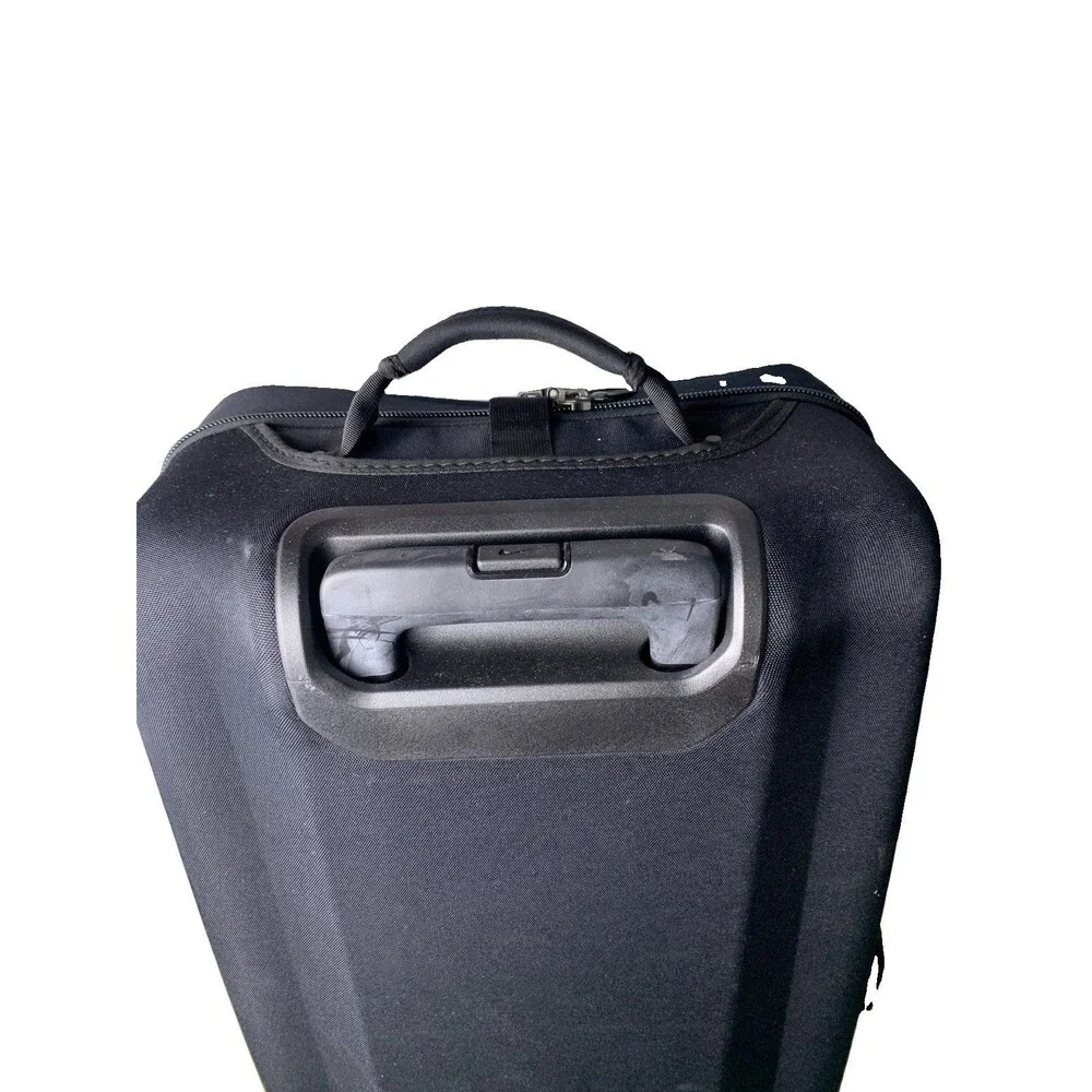 Nike FIFTYONE49 XL 34” Roller Bag Black Luggage Suitcase PBZ182-011